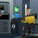 Our new Ensign friends make good use of the replicator.